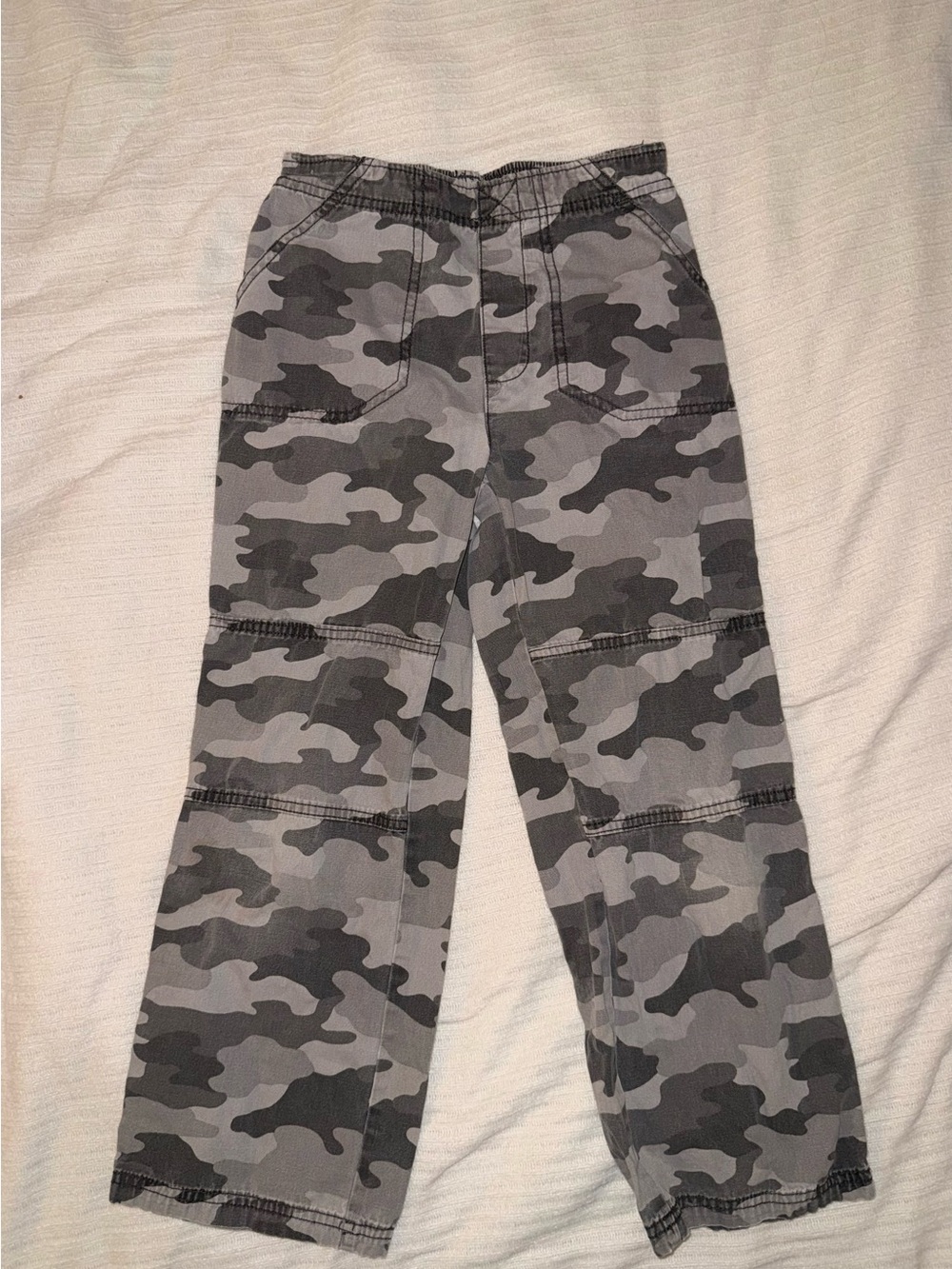 jumping beans Gray Camo Cargo Sweatpants